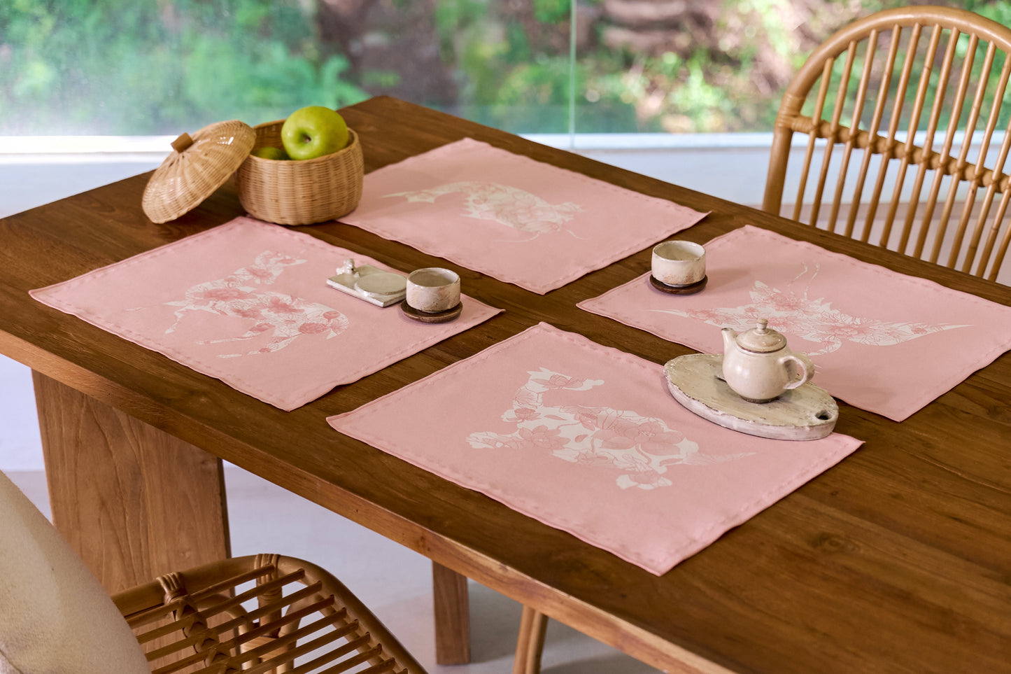 Longevity Table Mat (set of 4, 2 colors)