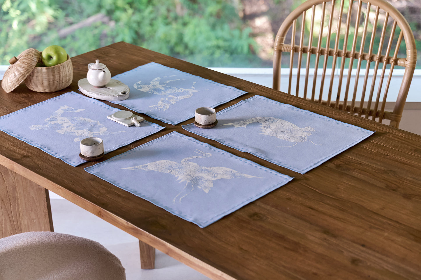 Longevity Table Mat (set of 4, 2 colors)